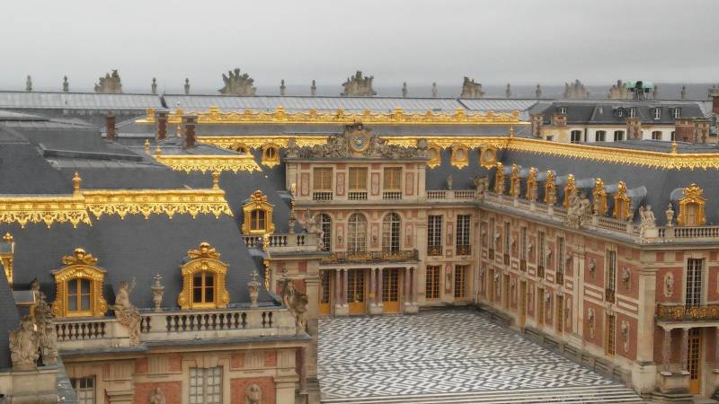 Vieille Aile & Pavillon Dufour à VERSAILLES 78.